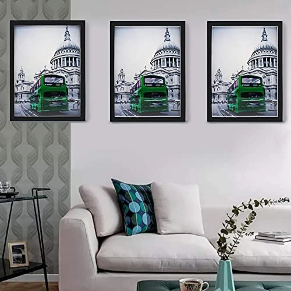 2 Kagyuan Photo Picture Frame Solid White Wood 12×18